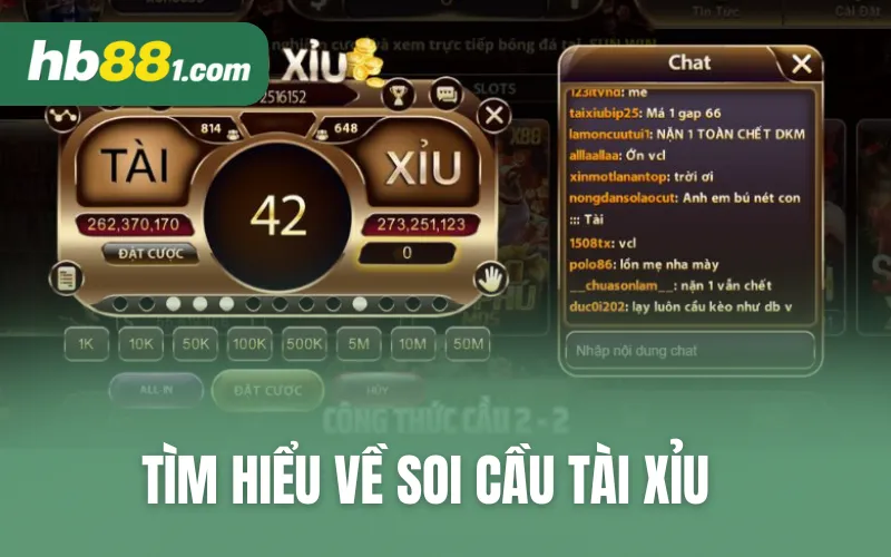 Tìm hiểu về soi cầu tài xỉu